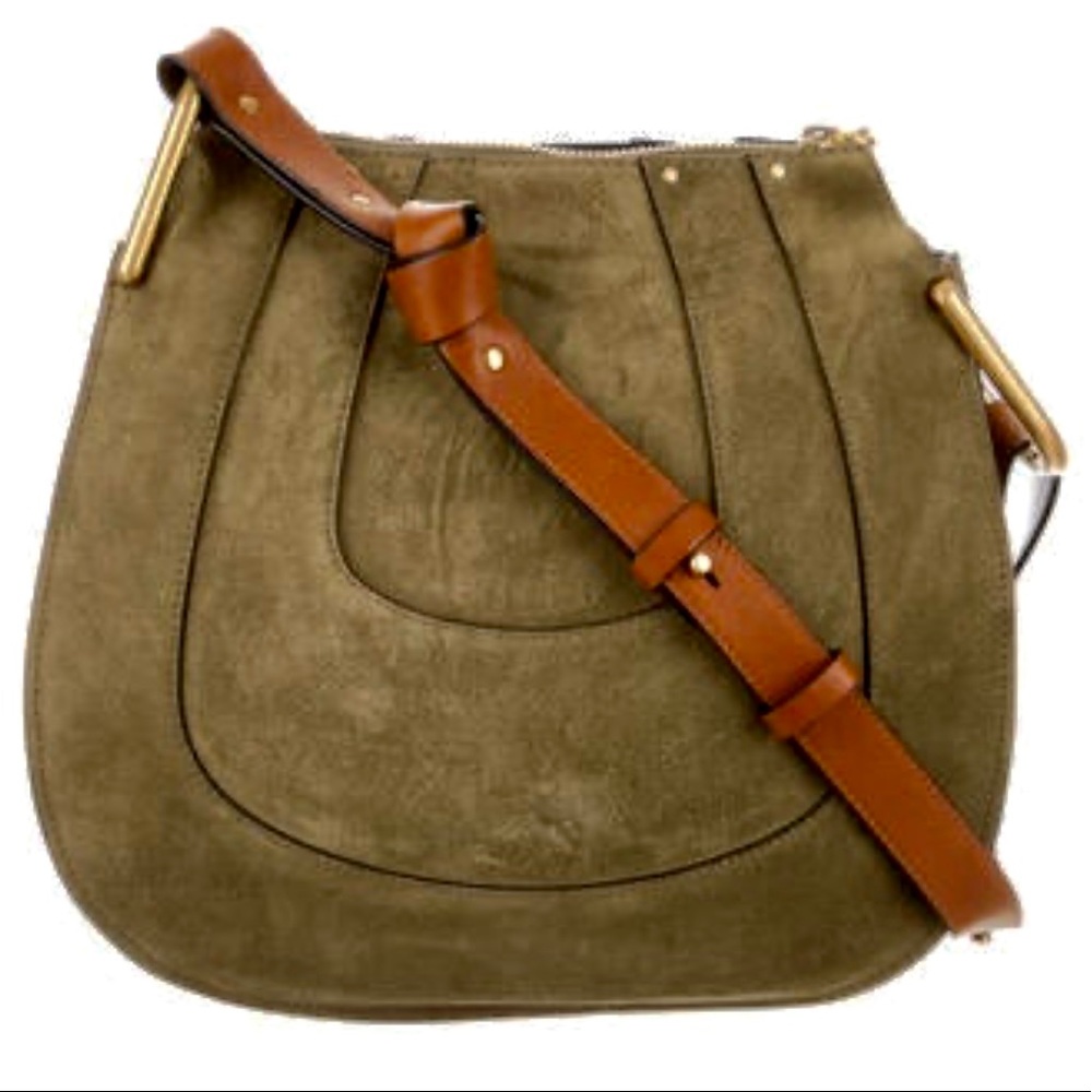 CHLOE Sacs Porte Epau Suede Bag